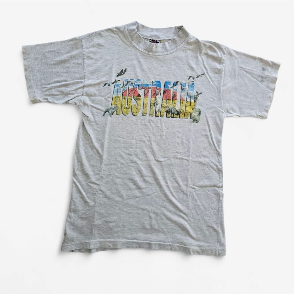 Vintage '90s Australia Tourism Ayers Rock Crew Neck Short Sleeve Tee T-Shirt S